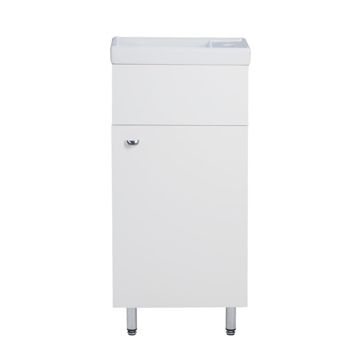 Комплект мебели: Тумба "Вега 40" + раковина "Енисей-40", 22 х 42,5 х 85 см