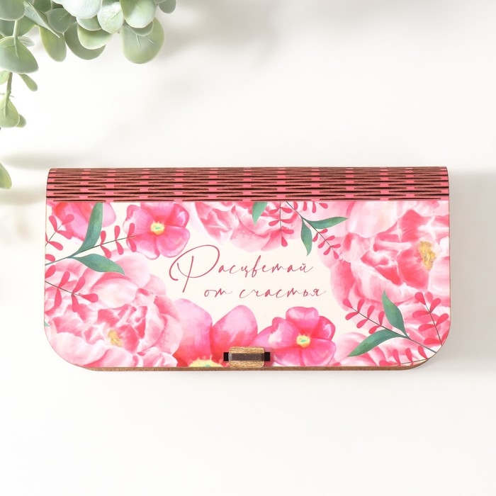 Шкатулка "Расцветай" 17х8,5х3,5 см