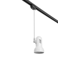 Светильник трековый "Холли" Е27 40Вт белый 15х9х40см