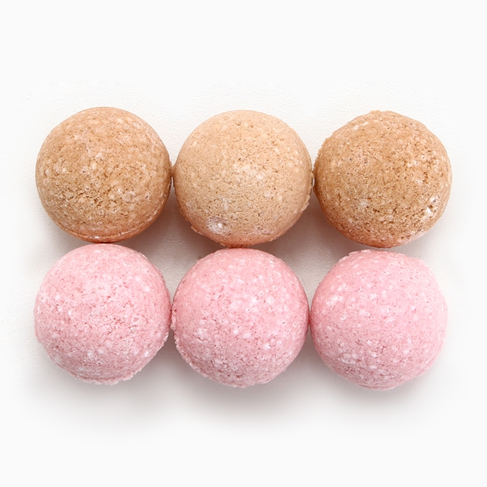 Подарочный набор косметики новогодний &laquo;Время чудес!&raquo;, бомбочки для ванны, 6 х 20 г, Новый Год