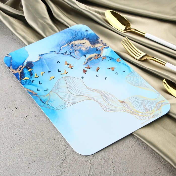 Доска разделочная пластиковая «Птицы», 30х20 см Доска разделочная пластиковая «Птицы», 30х20 см