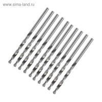 Сверло по металлу ЛОМ, HSS, цилиндрический хвостовик, 2 х 50 мм, 10 шт. Сверло по металлу ЛОМ, HSS, цилиндрический хвостовик, 2 х 50 мм, 10 шт.