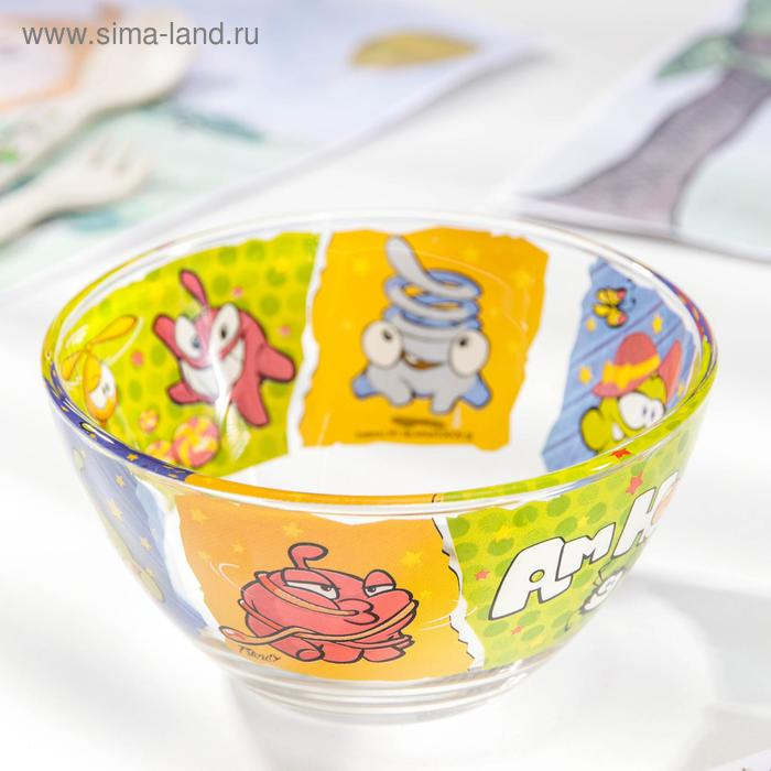 Набор посуды детский Priority &laquo;Ам Ням&raquo;, 3 предмета: тарелка d=20 см, салатник d=13 см, кружка 200 мл, стекло