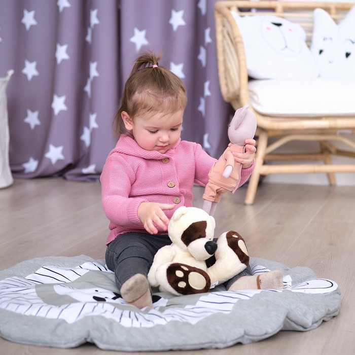 Джемпер вязаный Крошка Я "Trendy" рост 74-80 см, цвет розовый