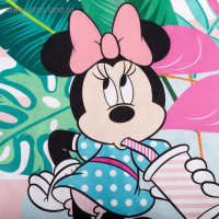 Постельное бельё 1,5 сп "Spring Palms", Минни Маус, 143*215 см, 150*214 см, 50*70 см -1 шт, поплин Постельное бельё 1,5 сп "Spring Palms", Минни Маус, 143*215 см, 150*214 см, 50*70 см -1 шт, поплин