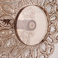 Фруктовница 3-х ярусная «Мелодия», d=16 см, 21 см, 27 см, цвет кофейный Фруктовница 3-х ярусная «Мелодия», d=16 см, 21 см, 27 см, цвет кофейный