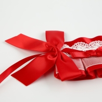 Карнавальная повязка «Лолита», цвет красный Карнавальная повязка «Лолита», цвет красный