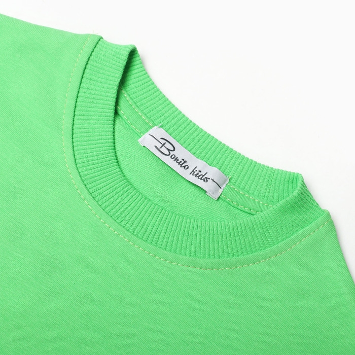 Комплект для девочек (свитшот, брюки), цвет салатовый, рост 104 см Комплект для девочек (свитшот, брюки), цвет салатовый, рост 104 см