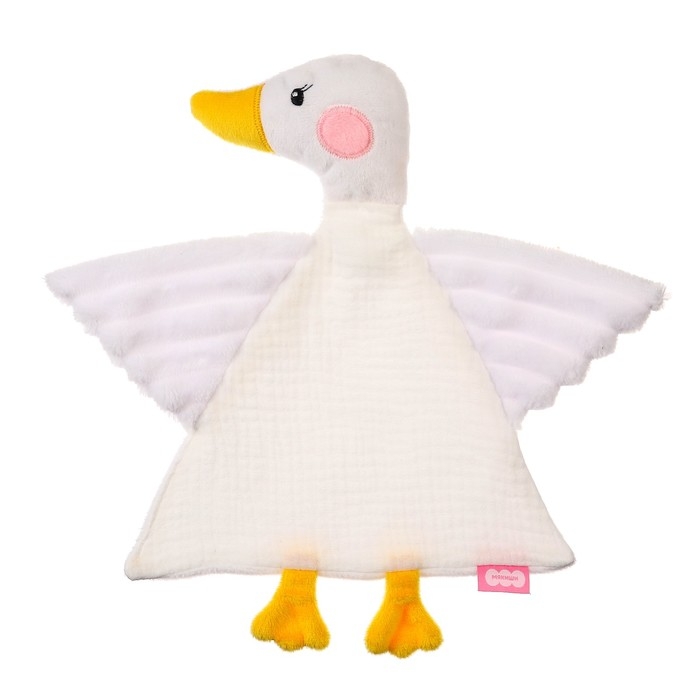 Комфортер - игрушка &laquo;Гусёнок&raquo;, цвет белый, Мякиши