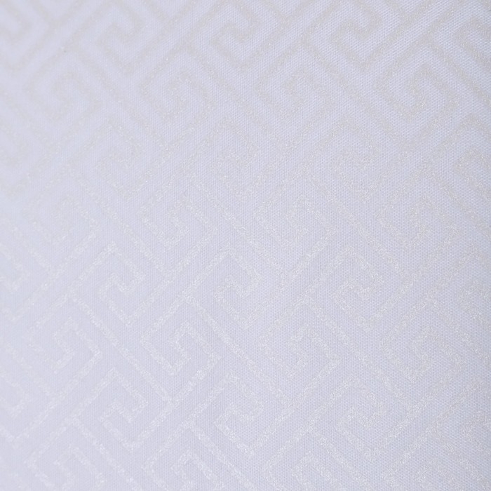 Наволочка-наперник на молнии "Греческий орнамент", 50х70 см, 70% полиэстер, 30% хлопок