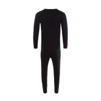 Термобельё мужское НАЧЁС (лонгслив/брюки), цвет чёрный, размер 56