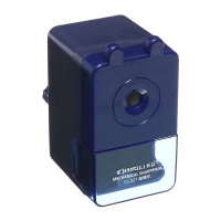 Точилка механическая с контейнером Классика Синий Точилка механическая с контейнером Классика Синий