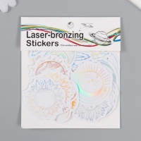 Наклейка пластик "Голография. Космос" набор 38 шт 13х11,5х0,5 см Наклейка пластик "Голография. Космос" набор 38 шт 13х11,5х0,5 см