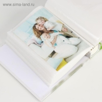 Фотоальбом на 100 фото 10х15 см "Спящие звери на полянке" 17,5х15,6х4,6 см