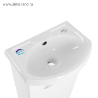 Комплект мебели для ванной комнаты: Тумба "Джика" + раковина "Азов-40", 41 х 79 х 29 см