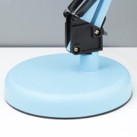 Настольная лампа "Юника" Е27 40Вт синий 14,5х14,5х53 см RISALUX Настольная лампа "Юника" Е27 40Вт синий 14,5х14,5х53 см RISALUX