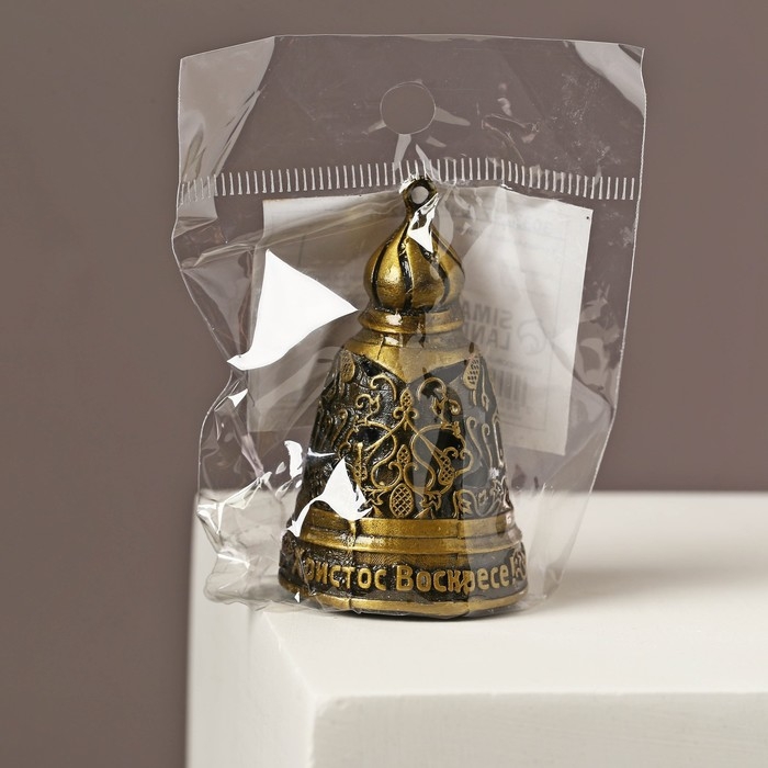 Колокольчик &laquo;Храм&raquo;, 3,7 х 6,5 см