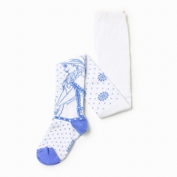 Колготки детские &laquo;Эльза и Анна&raquo; Холодное сердце, Дисней, рост 116-122 см