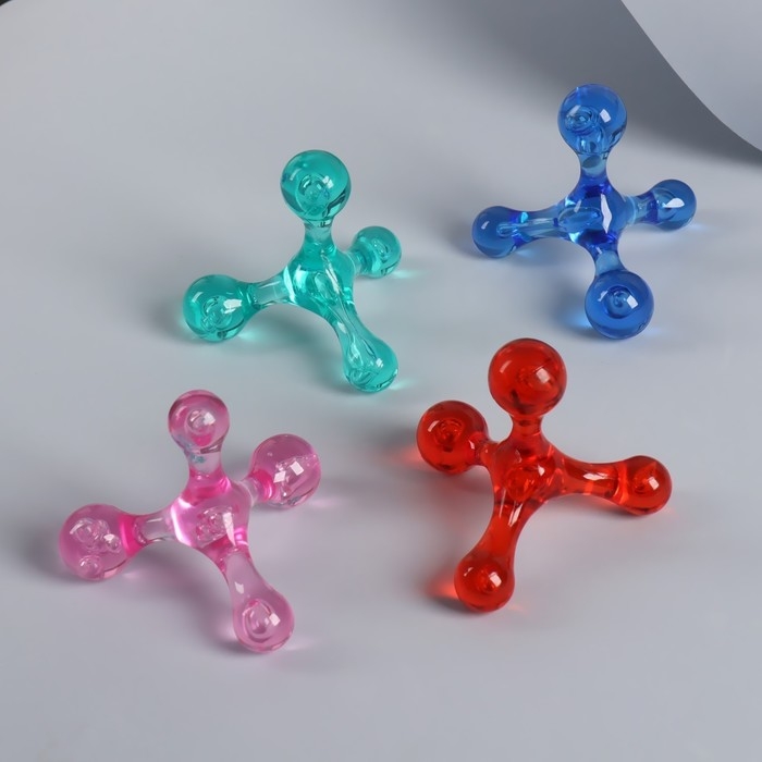 Массажёр «Молекула», универсальный, 10 × 10 см, цвет МИКС Массажёр «Молекула», универсальный, 10 × 10 см, цвет МИКС