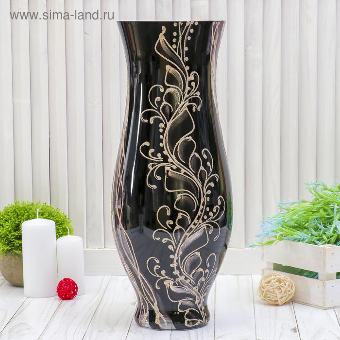 Ваза "Мелодия" d-13см, 40 х15 см, микс