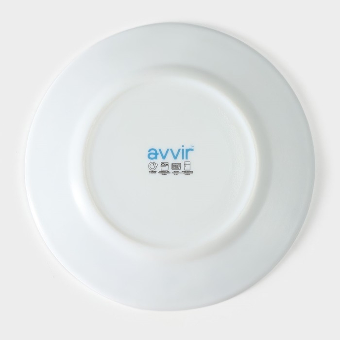 Тарелка обеденная Avvir &laquo;Винтаж&raquo;, d=22,5 см, стеклокерамика