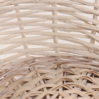 Набор корзин &laquo;Коса&raquo;, 3 шт, 35&times;14/36 см, 30&times;12/31 см, 25&times;10/26 см, ива