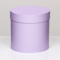 Шляпная коробка сирень, 18 х 18 см Шляпная коробка сирень, 18 х 18 см