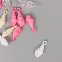 Декор для творчества пластик "Ракушка" МИКС набор 20 гр1,1х1,1х2,7 см Декор для творчества пластик "Ракушка" МИКС набор 20 гр1,1х1,1х2,7 см