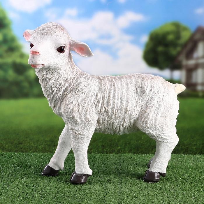 Садовая фигура Садовая фигура "Ягненок" 30х12х31см
