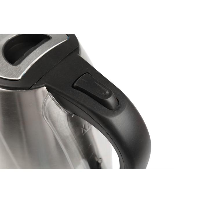 Чайник электрический DELTA DL-1033, металл, 2 л, 1800 Вт, серебристый Чайник электрический DELTA DL-1033, металл, 2 л, 1800 Вт, серебристый