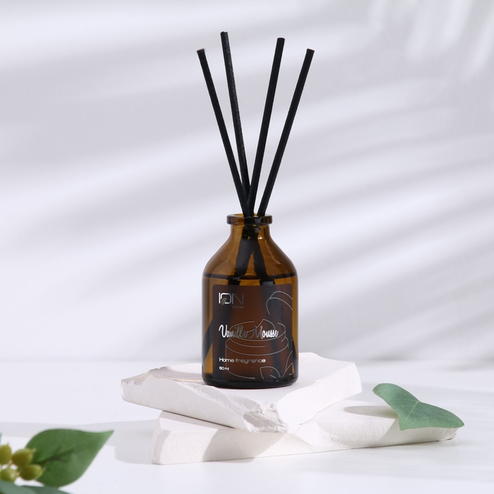 Диффузор ароматический Ванильный мусс (Vanilla Mousse) ION, 50 мл