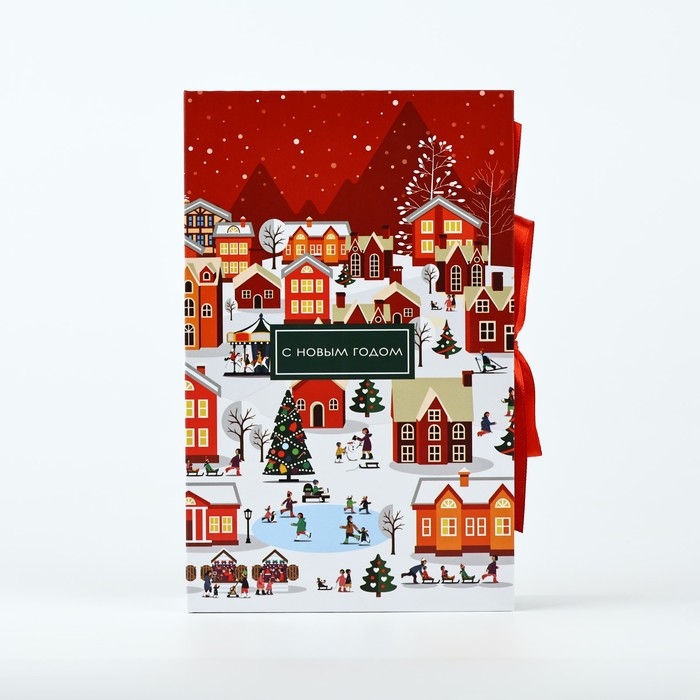 Коробка‒книга &laquo;В ожидание чуда&raquo;, 20 х 12.5 х 5 см, Новый год