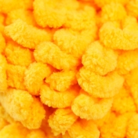 Пряжа "Puffy fine" 100% микрополиэстер 14,5м/100г  (82 св. горчица)