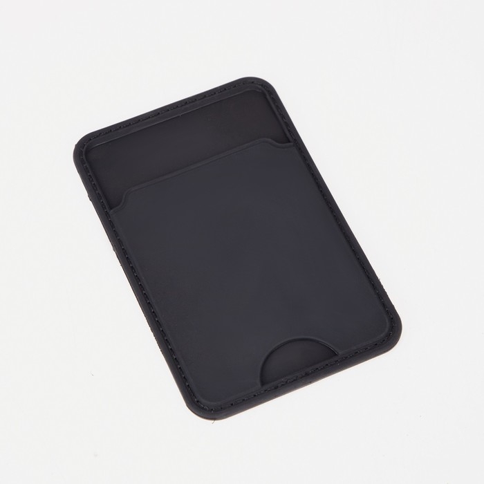 Картхолдер на телефон, цвет чёрный Картхолдер на телефон, цвет чёрный