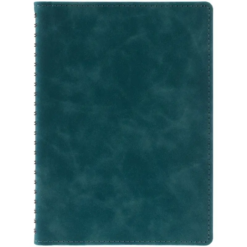 Ежедневник Spring Urban на заказ, недатированный, изумрудный