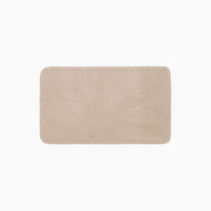 Полотенце банное Этель, цв. бежевый, 82х150 см, 100% полиэстер, 300 г/м2