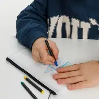 Пенал для раскрашивания Create, белый