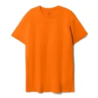 Футболка унисекс T-bolka 140, оранжевая, размер S