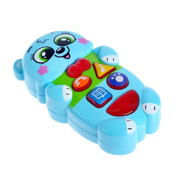 Музыкальная развивающая игрушка &laquo;Медвежонок&raquo;, русская озвучка, световые эффекты