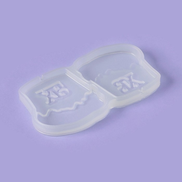 Силиконовый молд для леденцов и шоколада &laquo;Куличи&raquo;, 14,2&times;8 см, цвет прозрачный