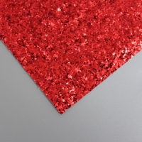 Лист для творчества иск.кожа "Крупные блёстки" красный лист 33х20 см толщина 0,84 мм Лист для творчества иск.кожа "Крупные блёстки" красный лист 33х20 см толщина 0,84 мм