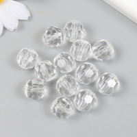 Бусины для творчества пластик "Шарики с разными гранями - кристалл" набор 20 гр 1,4х1,3 см Бусины для творчества пластик "Шарики с разными гранями - кристалл" набор 20 гр 1,4х1,3 см