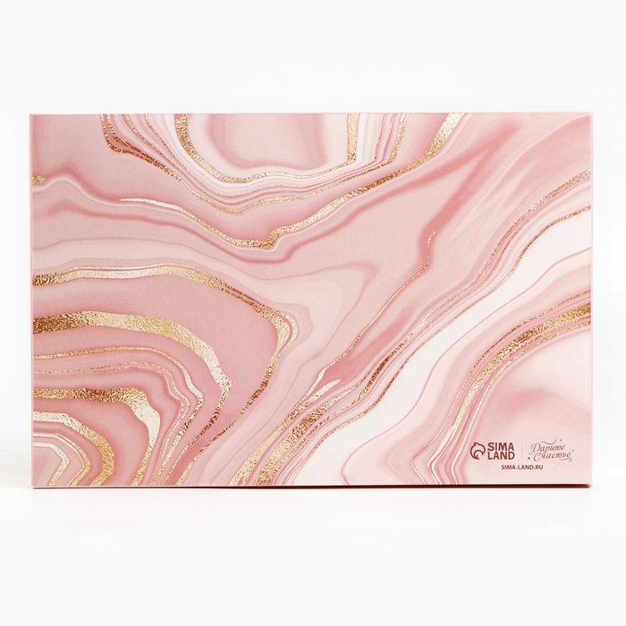 Коробка для кондитерских изделий с PVC крышкой &laquo;Самой прекрасной&raquo;, 20 х 30 х 8 см