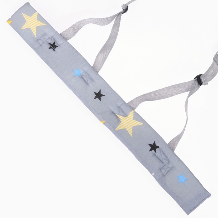 Вожжи детские №1, Звезды, цвет серый Вожжи детские №1, Звезды, цвет серый