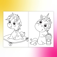 Раскраски детские набор &laquo;Для девочек&raquo;, 8 шт. по 12 стр.