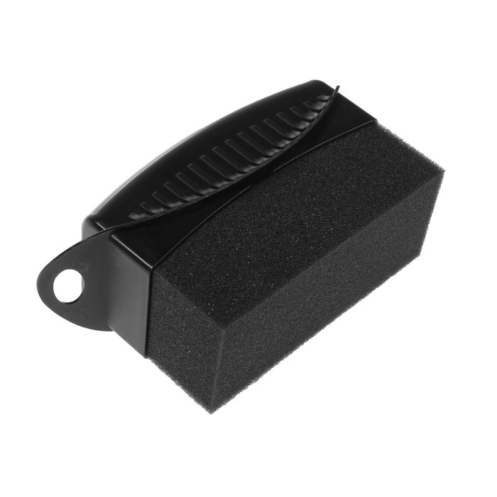 Губка для полировки автомобиля, 12&times;5.5&times;7 см, без пропитки, футляр