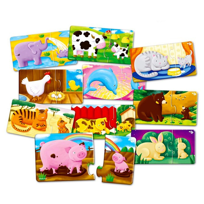 Макси-пазл «Чей малыш?» Макси-пазл «Чей малыш?»