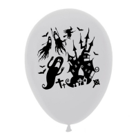 Воздушный шар латексный 12" «Страшилки, 50 шт., МИКС Воздушный шар латексный 12" «Страшилки, 50 шт., МИКС
