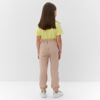 Брюки для девочки, цвет бежевый, рост 152 см Брюки для девочки, цвет бежевый, рост 152 см