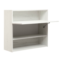 Шкаф навесной Зара 800х310х720 крафт белый